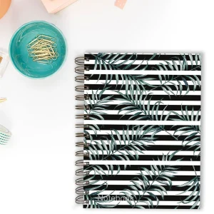 Çizgili Yapraklı Defter