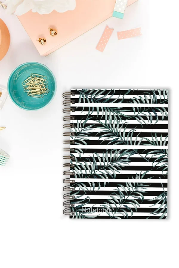 Çizgili Yapraklı Defter