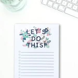 Let's Do This Notepad