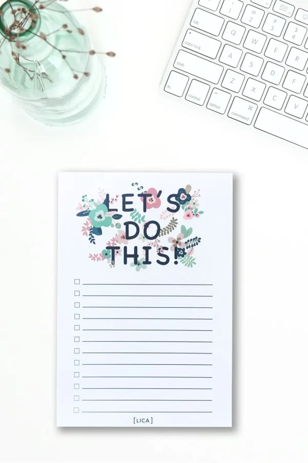 Let's Do This Notepad