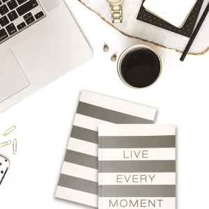 Live Every Moment Ciltli Defter