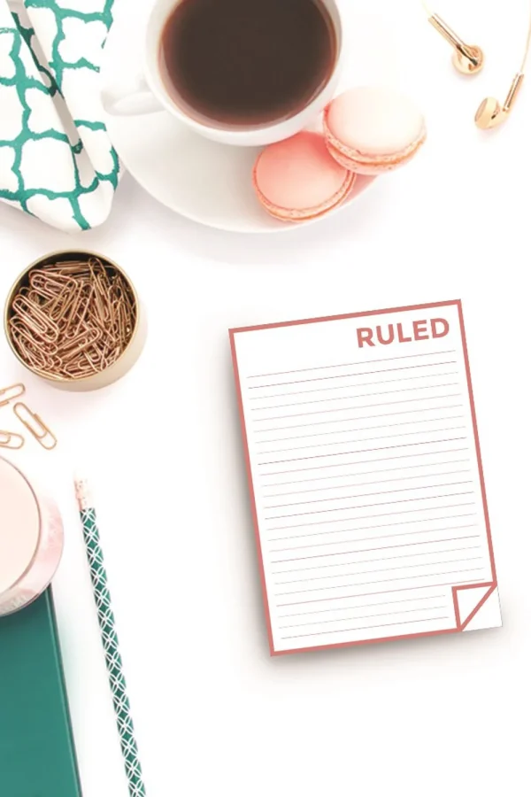 Ruled Bloknote